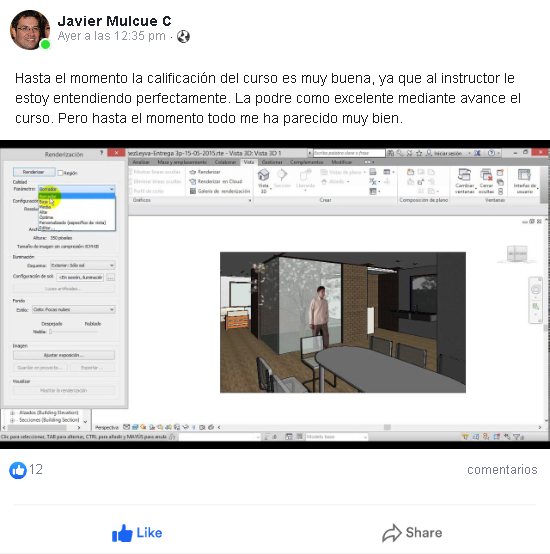 Testimonio revit Javier