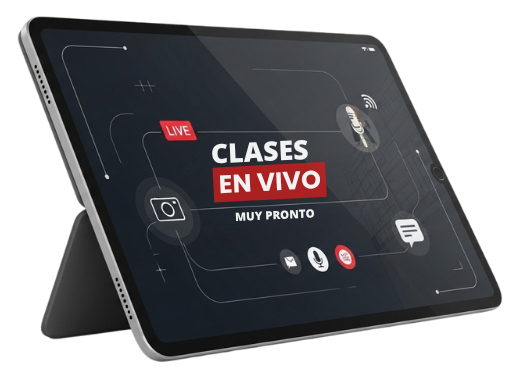 Clases en vivo proximamente