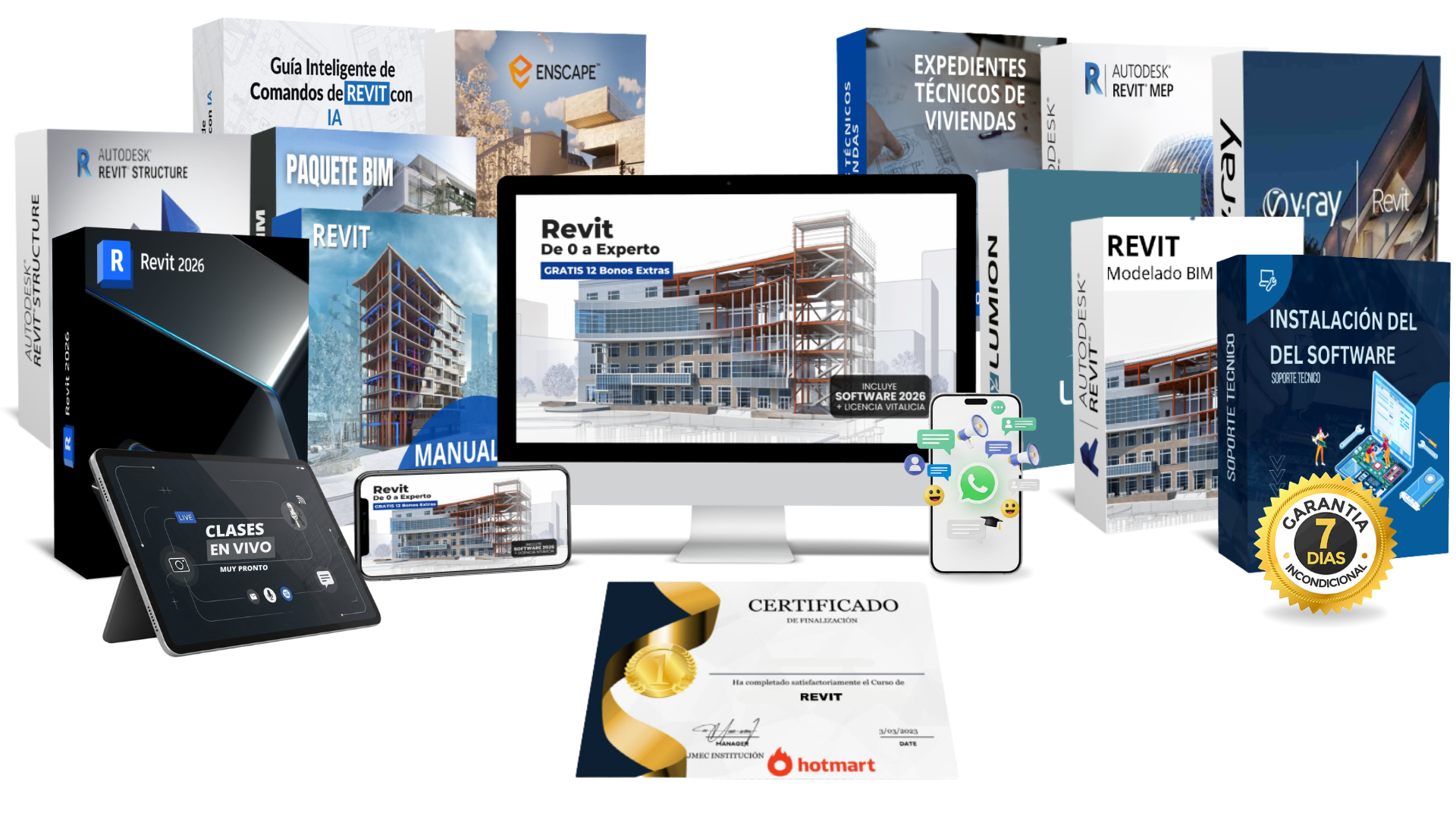 curso revit 2026 completo de 0 a experto bim online